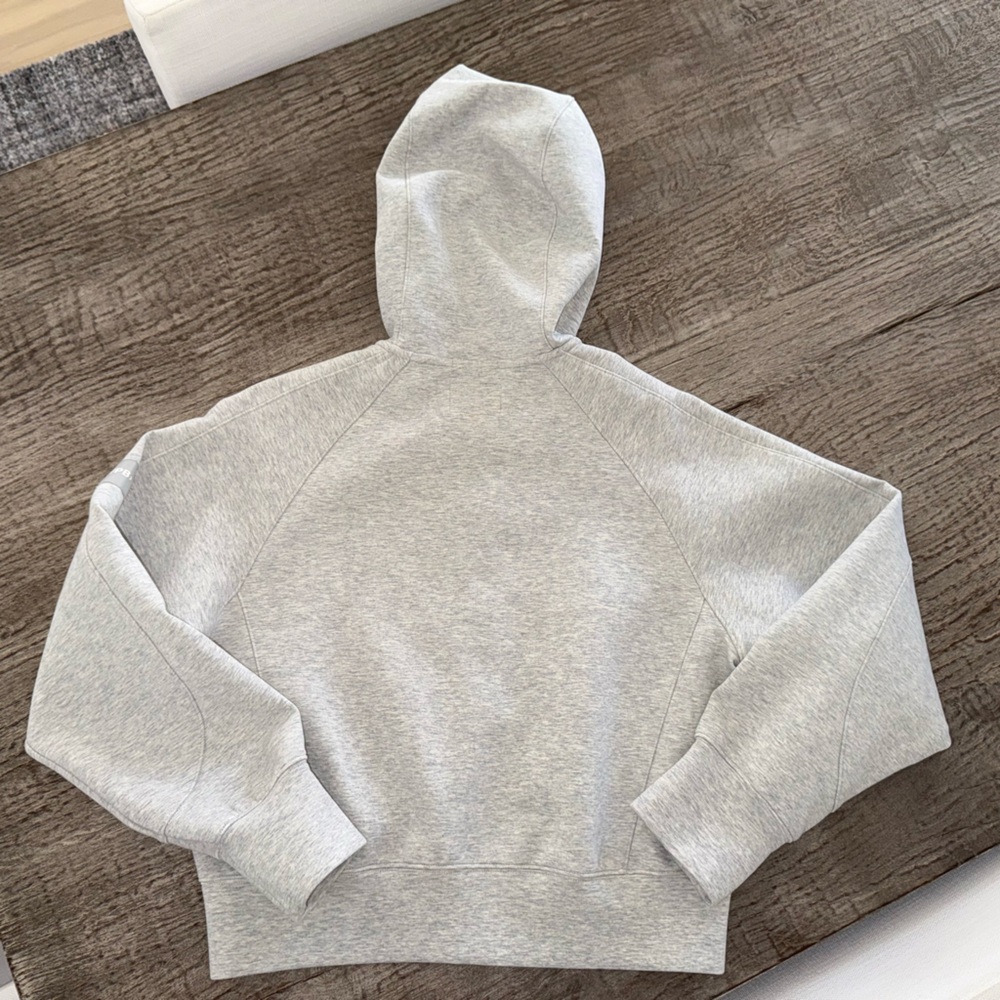 Abercrombie & Fitch Light Gray Zip Hoodie and Sweatpants Set - Picture 6 of 9